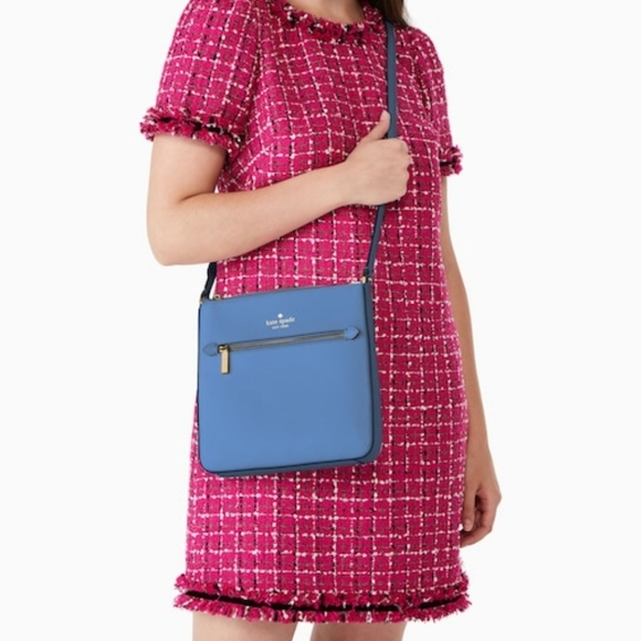 Final Sale $📣Kate Spade Leather Sadie North South Crossbody - Picture 4 of 7